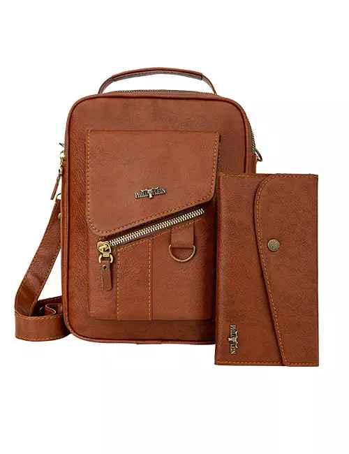 ست کیف دوشی و پالتویی Philipp Plein مدل 37375