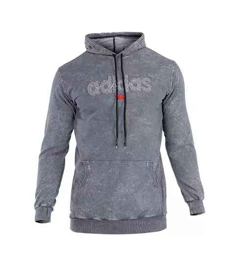 هودی کلاهدار Adidas طوسی