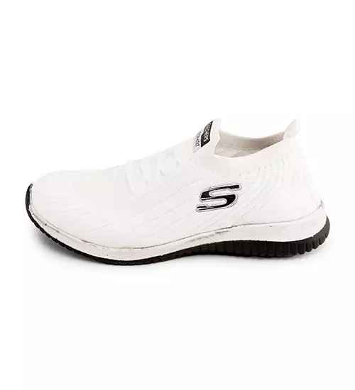کفش اسپرت Skechers زنانه سفید بندی مدل 45559