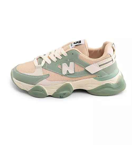 کفش اسپرت New Balance زنانه بند دار مدل 46155