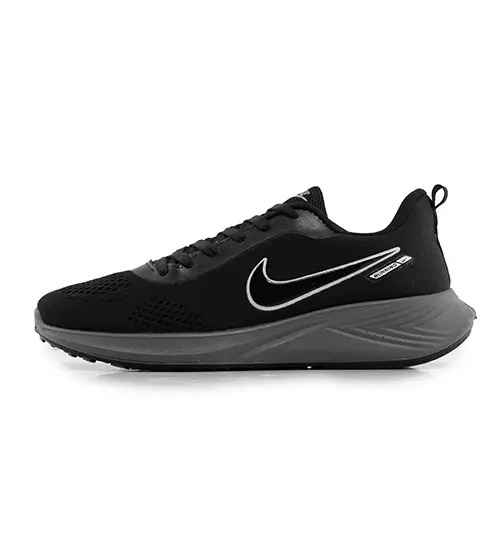 کفش اسپرت رانینگ Nike مردانه مشکی بندی